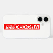 Perdedoraスタンプ Case-Mate iPhoneケース (裏面 (横))