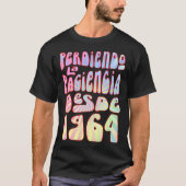 Perdiendo La Paciencia Desde 1964 59 Años Cumpleañ Tシャツ (正面)