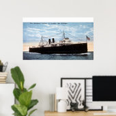 Pereマーケットカーフェリー21ミシガン湖を渡る ポスター (ホームオフィス)