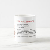 Père Noël フランスのサンタクロース辞典 コーヒーマグカップ (中央)