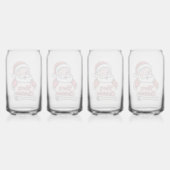 Père Noël Clin d'Œil 🎅 "Merry Christmas" ガラス缶 (裏面)