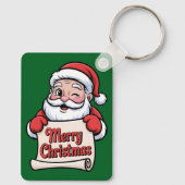 Père Noël Clin d'Œil 🎅 "Merry Christmas" キーホルダー (裏面)