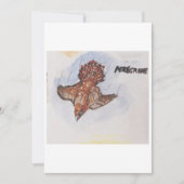 Peregrin Falcon Greeting Card 招待状 (正面)