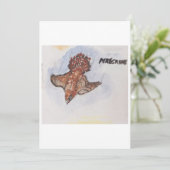 Peregrin Falcon Greeting Card 招待状 (スタンド正面)