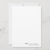 Peregrine Falcon Christmas Card by Debbie Quick シーズンカード (裏面)