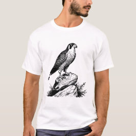 Peregrine falcon  Men's T-Shirts Tシャツ