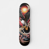 Peregrine falcon  Skateboard スケートボード (正面)