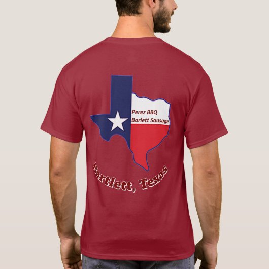Perez BBQ Tシャツ (裏面)