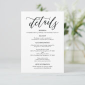 Perfectの結婚詳細エンクロージャカード エンクロージャーカード (スタンド正面)