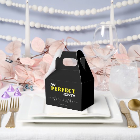 PERFECTマッチ – ミディアムゲーブルビーフボックス フェイバーボックス (ウェディング)