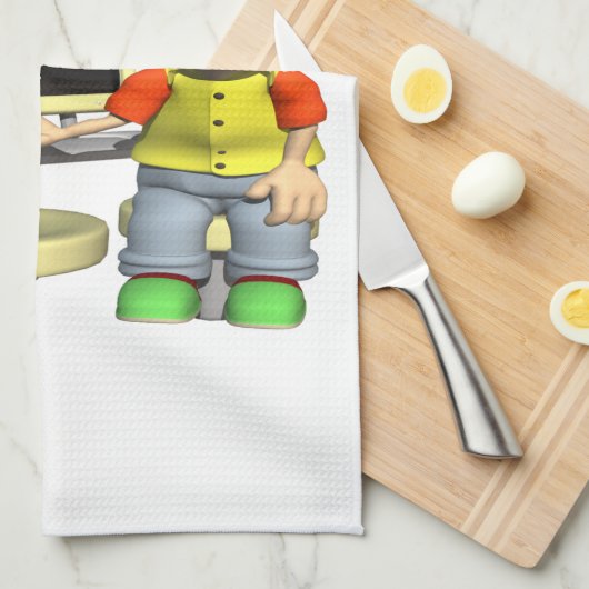 perfect氏 キッチンタオル (四つ折り)