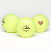 Perfect パーソナライズされた Match結婚's Tennis Balls テニスボール (マルチ)