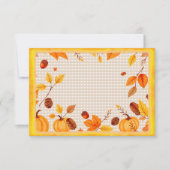 Perfect Autumn Note Card ノートカード (正面)