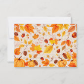 Perfect Autumn Note Card ノートカード (裏面)