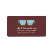 Perfect Blend住所 シール (正面)