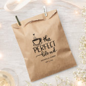 Perfect Blend手書きスクリプ結婚ト フェイバーバッグ (クリップ留めされた状態)