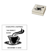 Perfect Blend Coffee Tea 結婚's ラバースタンプ (押印)