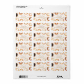 Perfect Blend Love is Brewing Coffee Cups ラベル (フルシート)