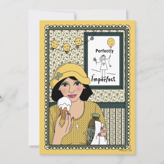 Perfect_Cフラットカード5"x7" 案内状 (正面)