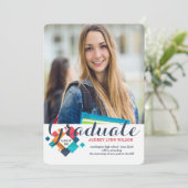 Perfect Colors写真卒業のお知らせ/招待状 招待状 (スタンド正面)