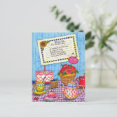 Perfect Dayポストカードのレシピ感動的 ポストカード (スタンド正面)