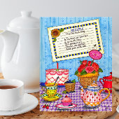 Perfect Dayポストカードのレシピ感動的 ポストカード