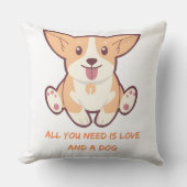 Perfect Designs for Dog Lovers & Pet Gifts クッション (正面)