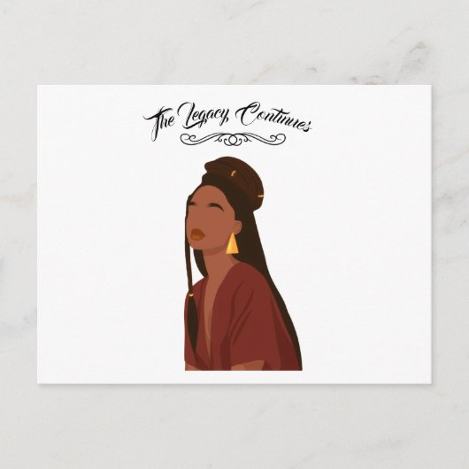 Perfect for Black History Month 2026 celebration ポストカード (正面)