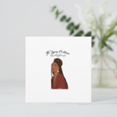 Perfect for Black History Month 2026 celebration 招待状 (スタンド正面)