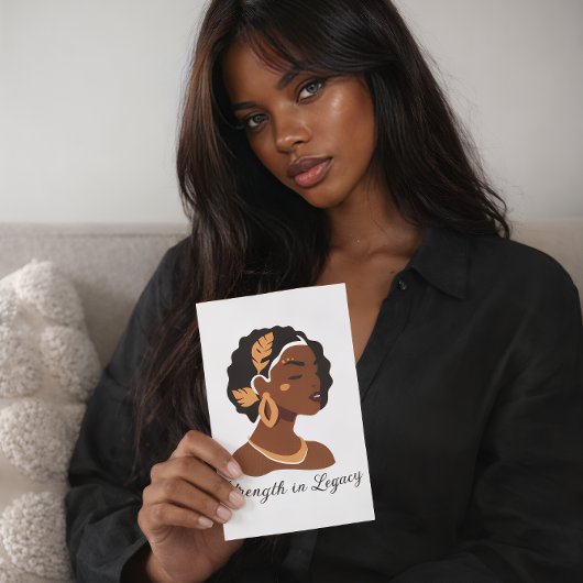 Perfect for Black History Month 2026 celebration  招待状