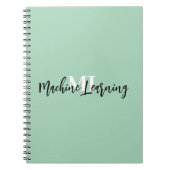 Perfect for Coding Notes & ML Projects – ML Pro ノートブック (正面)