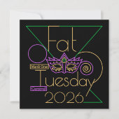 Perfect for Mardi Gras 2026 シーズンカード (正面)