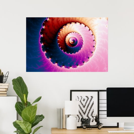 Perfect - Fractal Art ポスター (ホームオフィス)