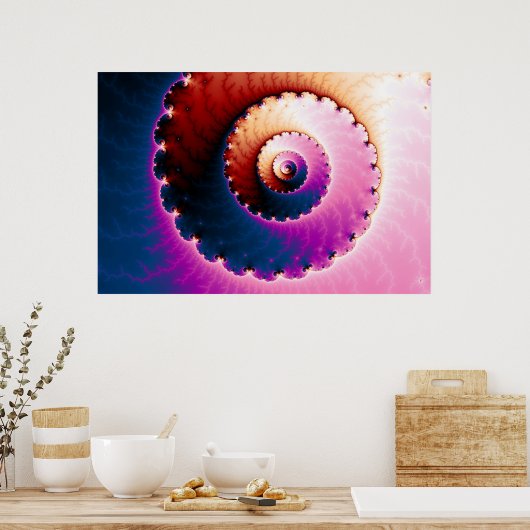 Perfect - Fractal Art ポスター (キッチン)