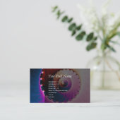 Perfect - Fractal Art 名刺 (スタンド正面)