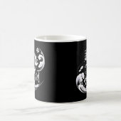 Perfect Gift for Cat Lovers & Football Fans コーヒーマグカップ (中央)