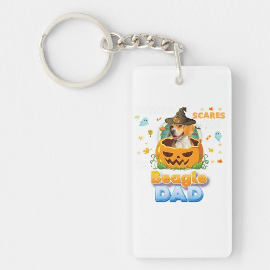 Perfect Gift for Dog Beagle Owner Pet Lover キーホルダー (正面)