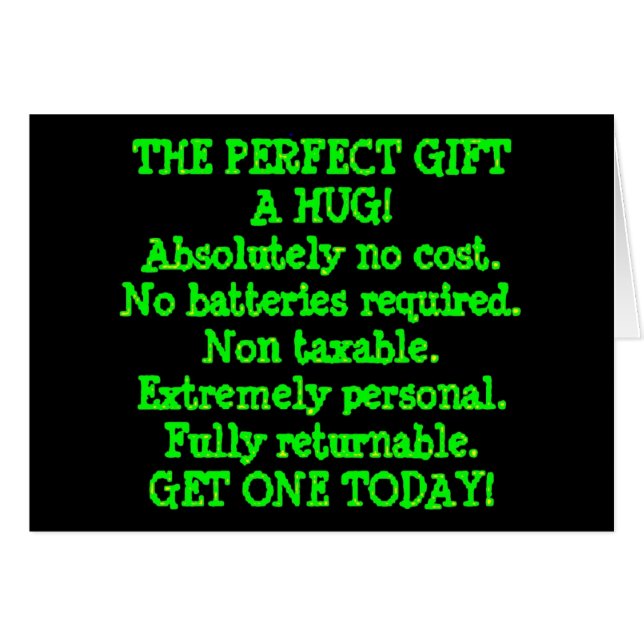 Perfect Gift is a Hug (正面横)