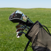 Perfect Golf Gift for GolfパパPar 3写真&名前 ゴルフヘッドカバー (インサイチュ)