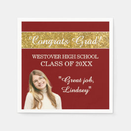 Perfect Graduation Congrats  スタンダードカクテルナプキン