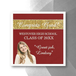 Perfect Graduation Congrats  スタンダードカクテルナプキン