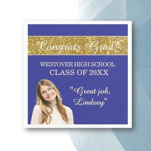 Perfect Graduation Congrats  スタンダードカクテルナプキン