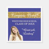 Perfect Graduation Congrats  スタンダードカクテルナプキン (正面)