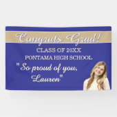Perfect Graduation Congrats BANNER 横断幕 (横)