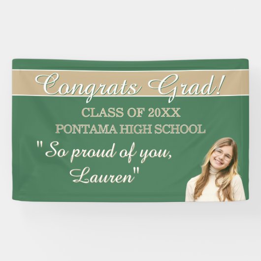 Perfect Graduation Congrats BANNER 横断幕 (横)