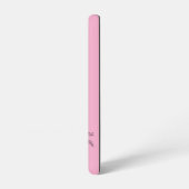 Perfect Harmony Cats & Trombone Galaxy Case – Pink Samsung Galaxyケース (左側面)