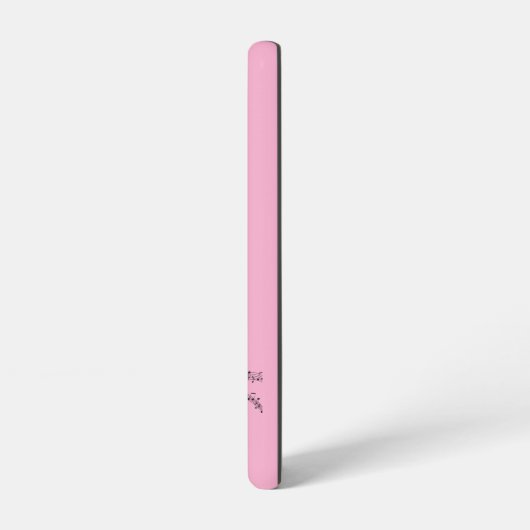 Perfect Harmony Cats & Trombone Galaxy Case – Pink Samsung Galaxyケース (左側面)