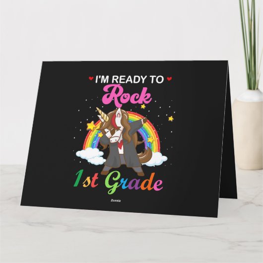 Perfect Im Ready To Rock 1年生Unicorn First G カード (裏面)