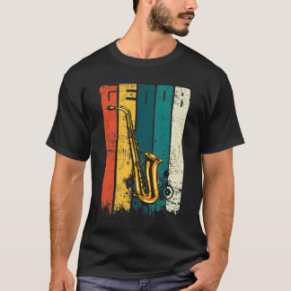 Perfect Jazz TenorサックスクールミュージシャンGif Tシャツ