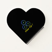 Perfect Journal スタイリッシュ Spiral Notebookデザイン ノートブック (裏面)